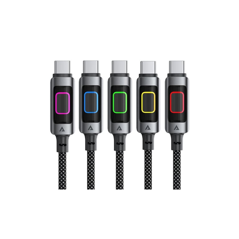 Дата кабель USB 2.0 AM to USB-C 1.2m 60W black Acefast (6974316284673) - фото 5