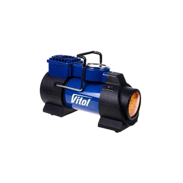 Автомобільний компресор Vitol K-60 150psi/15Amp/40л (K-60) - фото 2
