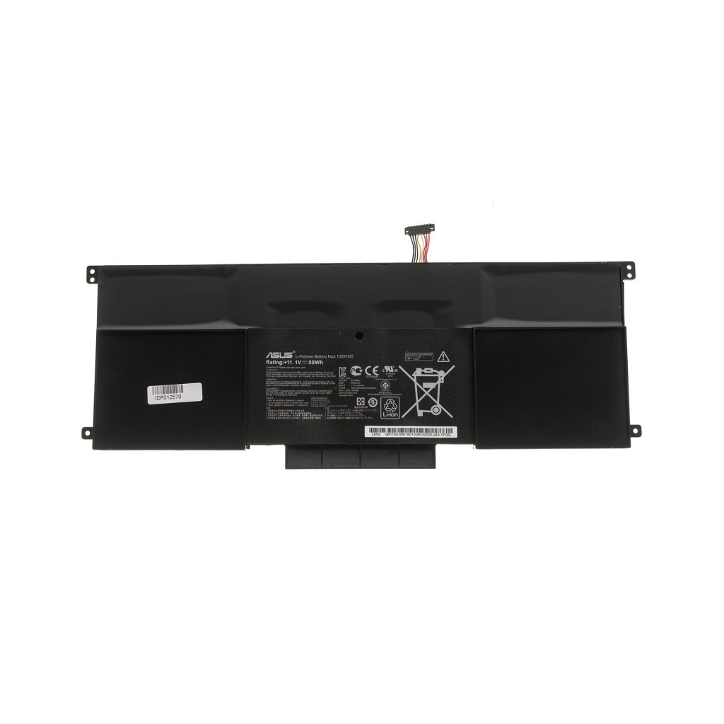 Акумулятор до ноутбука Asus ZenBook UX301 C31N1305, 4400mAh (50Wh), 6cell, 11.1V, Li-Pol AlSoft (A71178) - фото 1