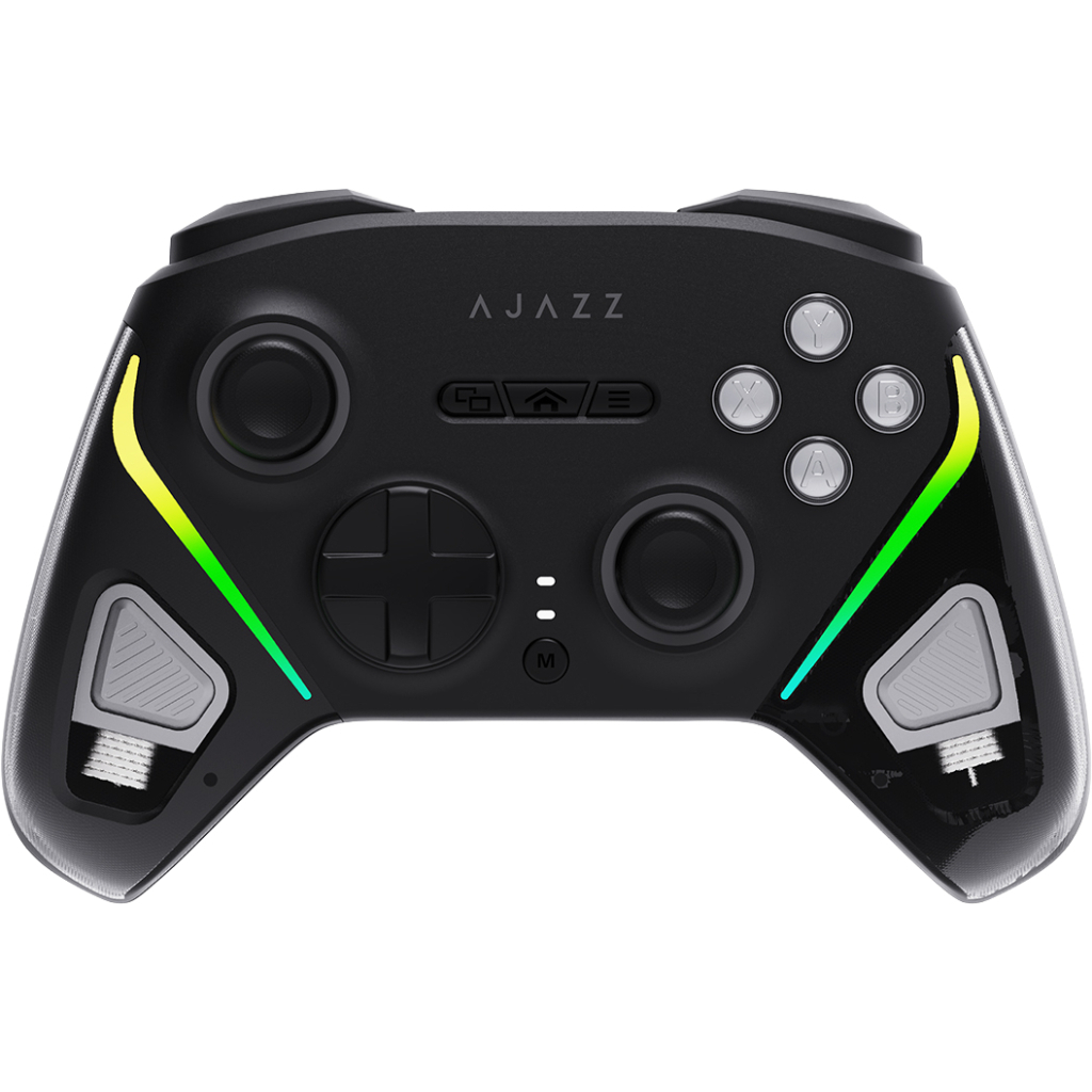 Геймпад Ajazz GP100 2.4G/BT/USB Switch/PC/iOS/Android RGB Black (GP100-B) - фото 1