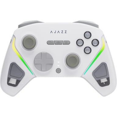 Геймпад Ajazz GP100 2.4G/BT/USB Switch/PC/iOS/Android RGB White (GP100-W) - фото 1