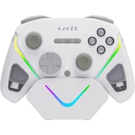 Геймпад Ajazz GP100S 2.4G/BT/USB Switch/PC/iOS/Android RGB White (GP100S-W) - фото 1