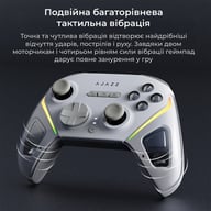 Геймпад Ajazz GP100S 2.4G/BT/USB Switch/PC/iOS/Android RGB White (GP100S-W) - фото 10