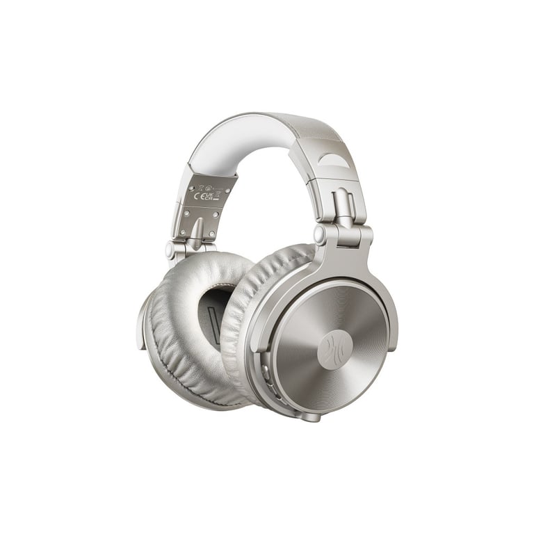 Навушники OneOdio Studio Pro C Bluetooth+3,5мм Silver (Pro C Silver) - фото 1