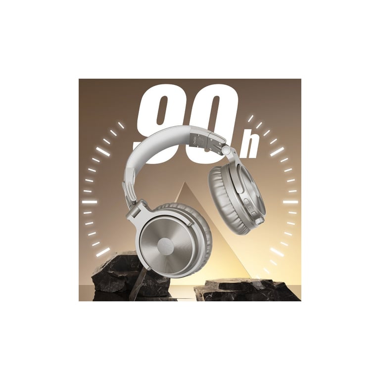 Навушники OneOdio Studio Pro C Bluetooth+3,5мм Silver (Pro C Silver) - фото 7