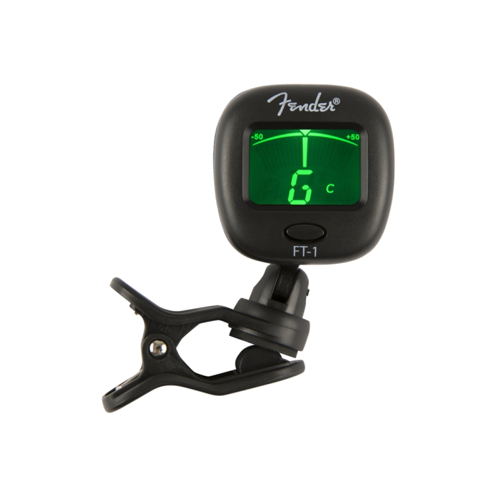 Тюнер для музичних інструментів Fender FT-1 Pro Clip-On Tuner Black (226366) Тюнер для музичних інструментів Fender FT-1 Pro Clip-On Tuner Black (226366)