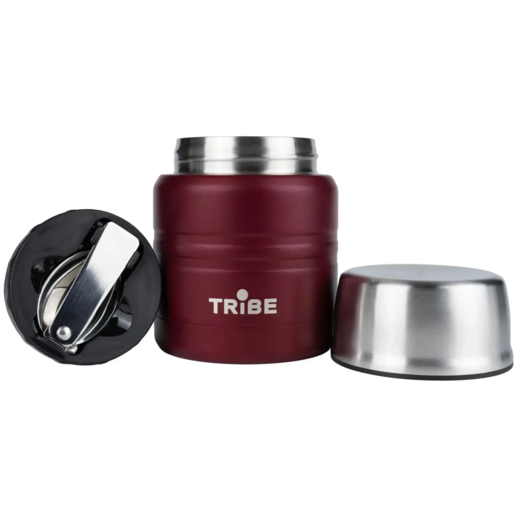 Термос Tribe Food Jar харчовий 0,35 л red (T-DE-0021-red) - фото 2 Термос Tribe Food Jar харчовий 0,35 л red (T-DE-0021-red) - фото 2