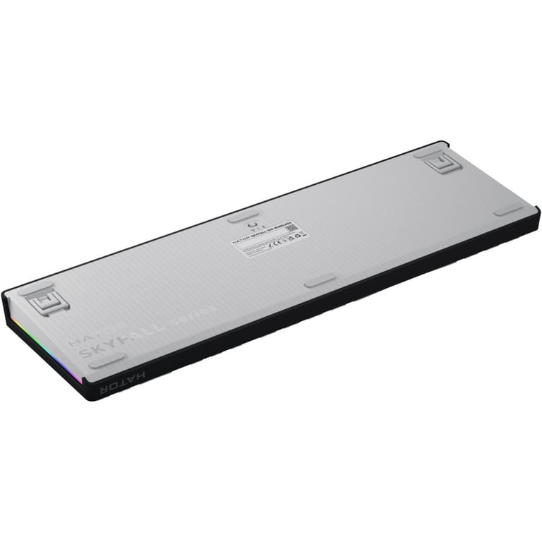 Клавіатура Hator Skyfall 100 Aurum Lemon RGB Wireless/Bluetooth/USB UA Black/White (HTK3100UA) - фото 5