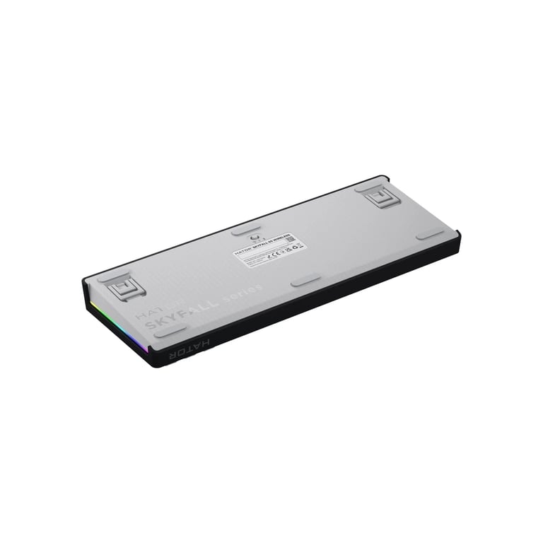 Клавіатура Hator Skyfall 65 Aurum Sterling RGB Wireless/Bluetooth/USB UA Black/White (HTK3160UA) - фото 6