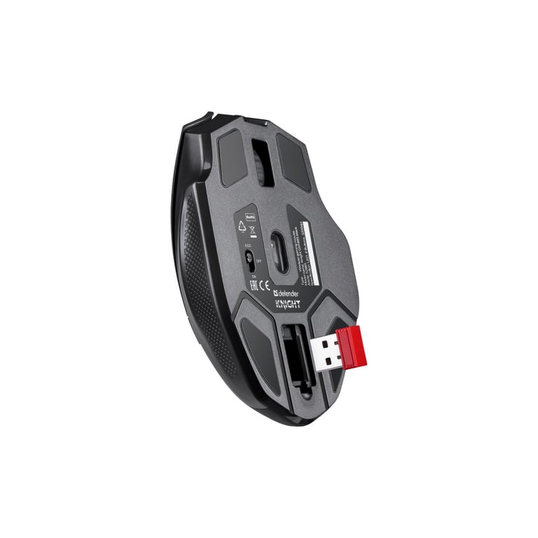 Мишка Defender Knight GM-885 Wireless Black (52885) - фото 9