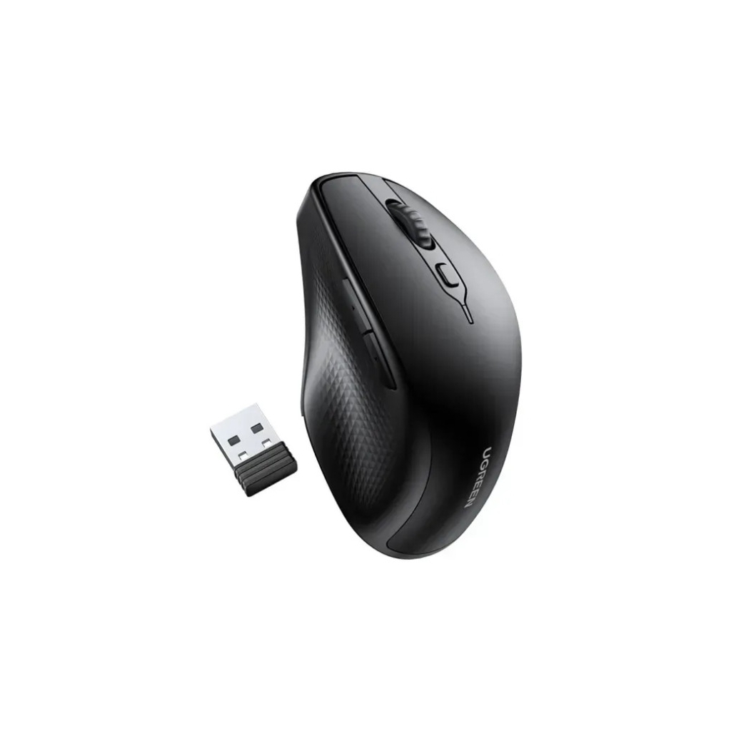 Мишка Ugreen MU101 Wireless Black (90395) - фото 4 Мишка Ugreen MU101 Wireless Black (90395) - фото 4