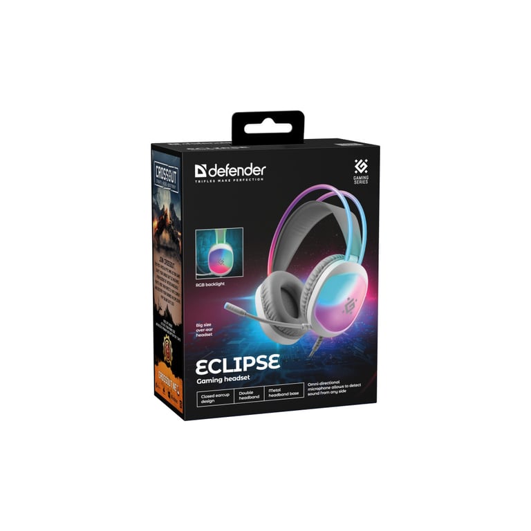 Навушники Defender Eclipse USB White (62440) - фото 9