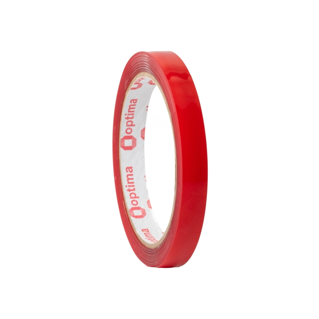 Скотч Optima двосторонній піноакрилова (VHB) 12 мм х 2м х 1 мм (O45347) - фото 1