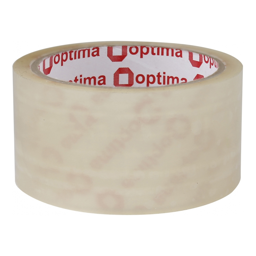 Скотч Optima 48 мм х 35 м х 43 мкм Extra, прозорий (O45324) - фото 1
