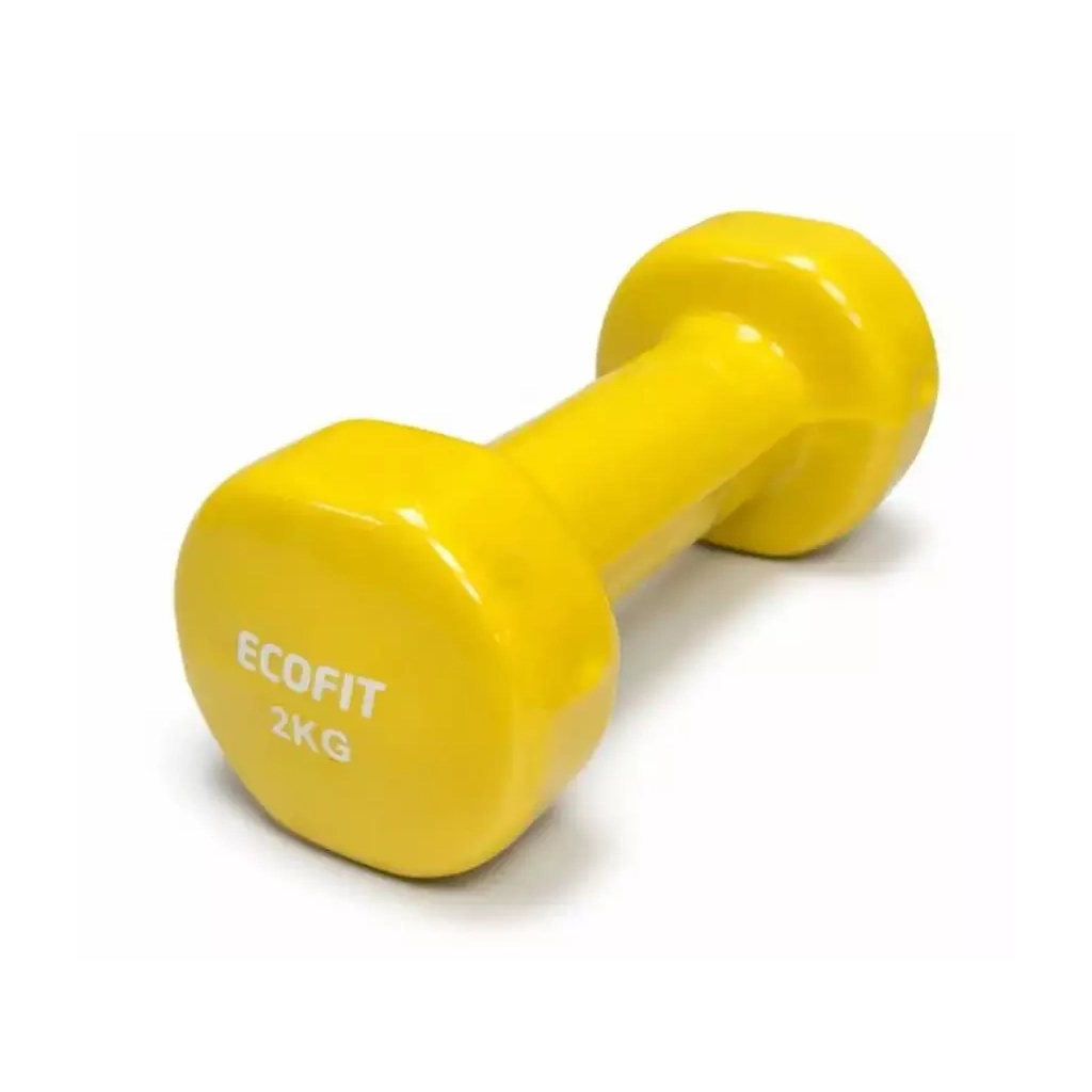 Гантель Ecofit MD2025 з вініловим покриттям 2 кг (K00026985) - фото 1