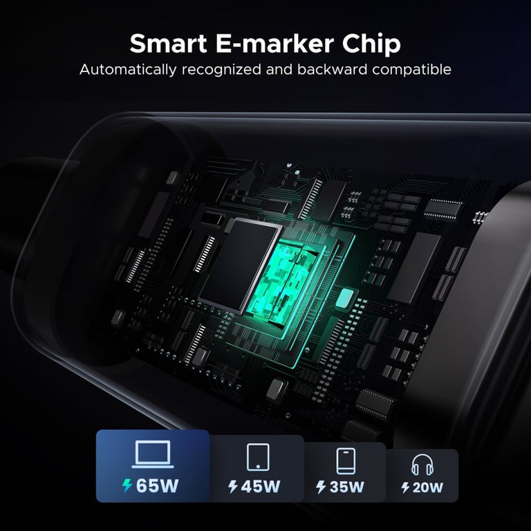 Дата кабель USB-C to USB-C 1.0m PD 100W L509 black Ugreen (35501) - фото 7