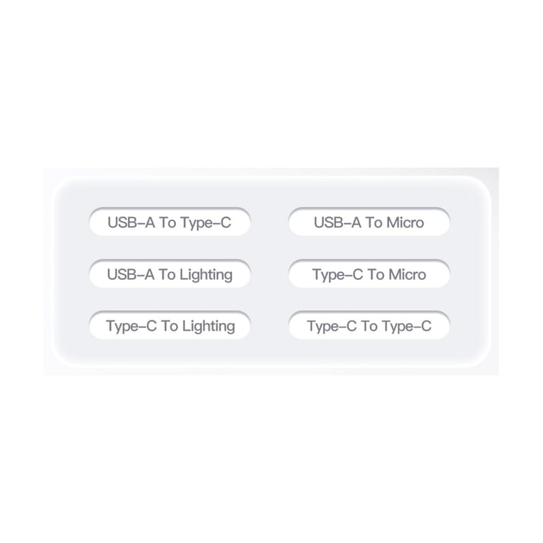 Дата кабель USB charging cable set Treasure box 0.28m Essager (ECJHZ-JH01-P) - фото 7