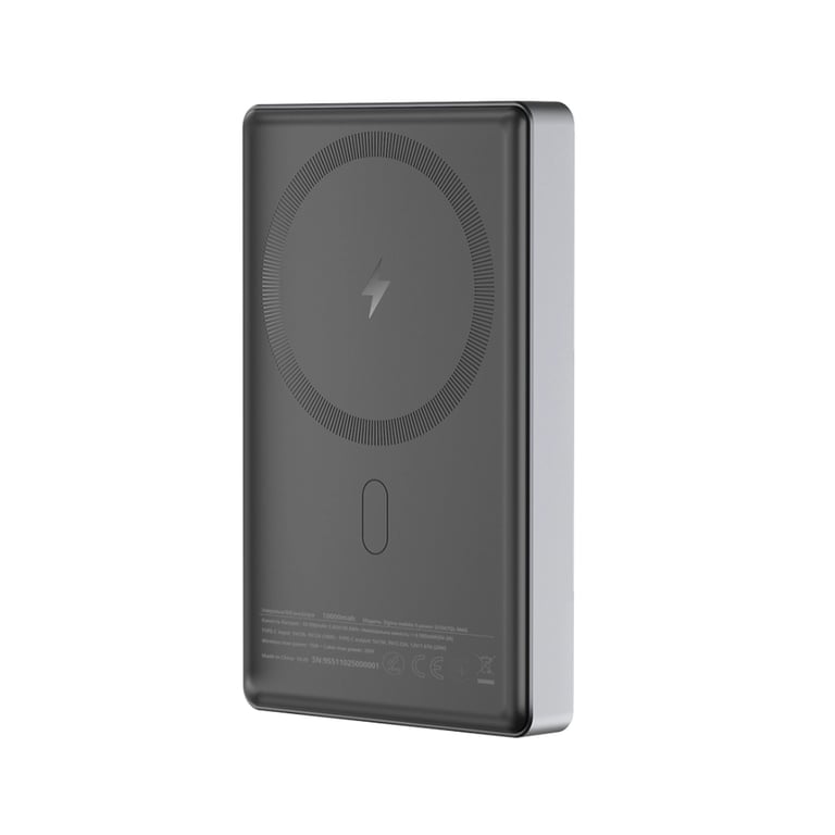 Батарея універсальна Sigma X-power SI10A7QL-MAG grey 10000mAh, Magnetic wireless 15W, PD+QC, 20W max (4827798955116) - фото 4