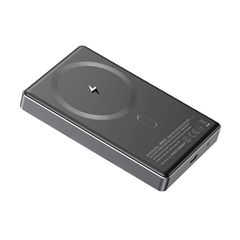 Батарея універсальна Sigma X-power SI10A7QL-MAG grey 10000mAh, Magnetic wireless 15W, PD+QC, 20W max (4827798955116) - фото 5