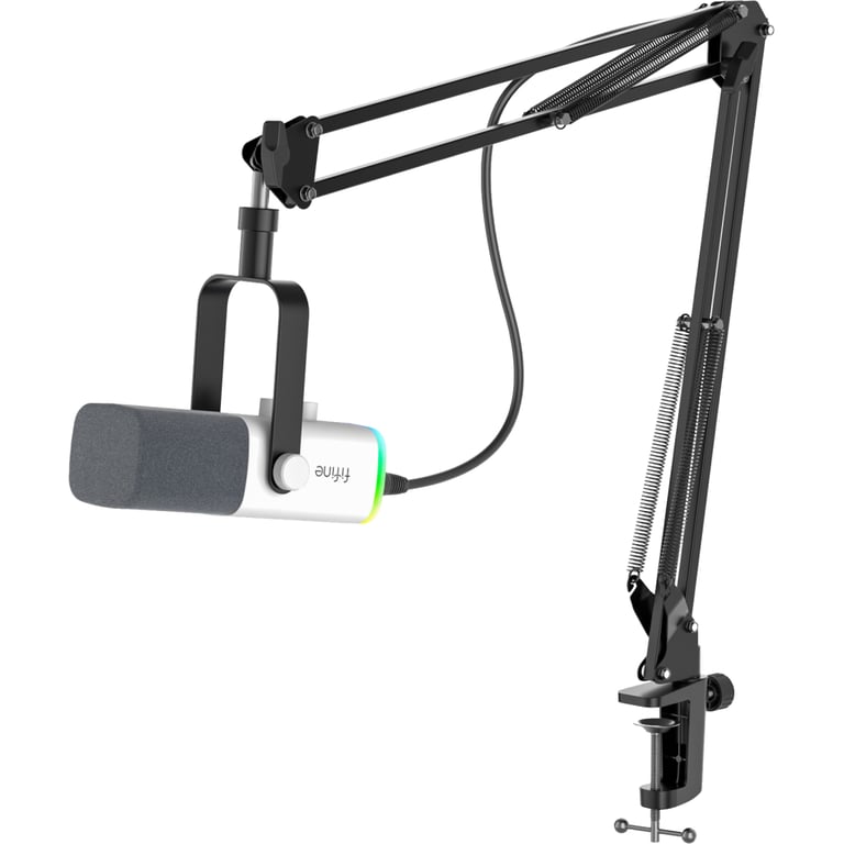 Мікрофон Fifine AM8TW USB/XLR White (AM8TW) - фото 3