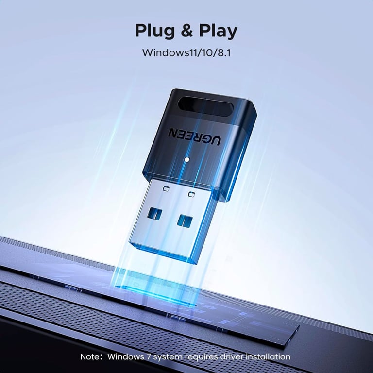 Bluetooth-адаптер Ugreen USB Bluetooth 5.4 CM748 Black (45134) - фото 3
