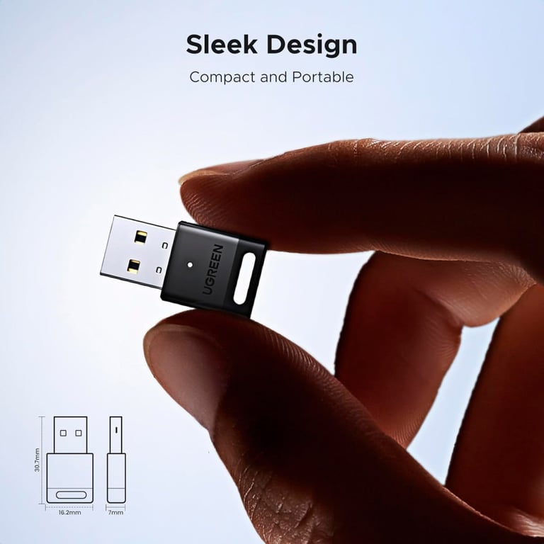 Bluetooth-адаптер Ugreen USB Bluetooth 5.4 CM748 Black (45134) - фото 5