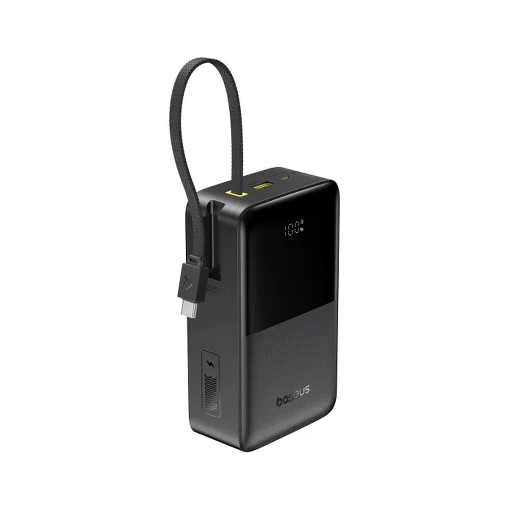 Батарея універсальна Baseus EnerFill FC51 Bipow2 Pro 30000mAh 22,5W build cab.USB-C black (E0028100) - фото 2 Батарея універсальна Baseus EnerFill FC51 Bipow2 Pro 30000mAh 22,5W build cab.USB-C black (E0028100) - фото 2