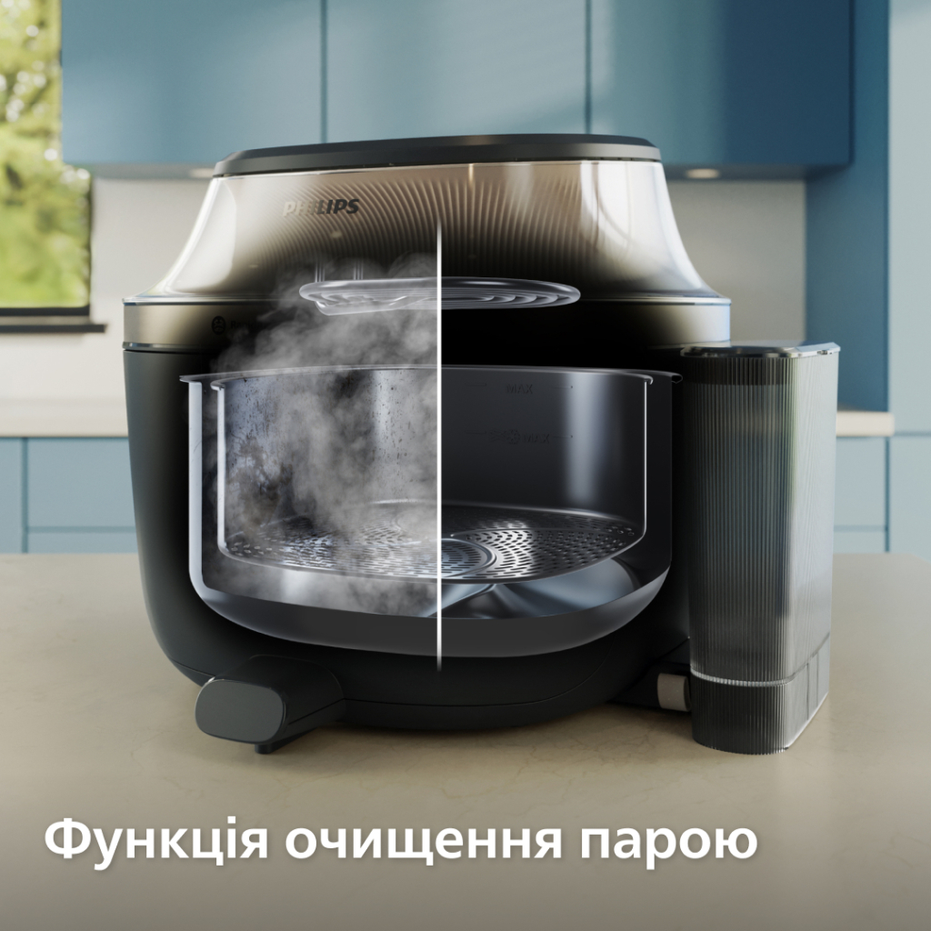 Мультипіч Philips Series 5000 OVI SteamFry (NA547/07) - фото 10 Мультипіч Philips Series 5000 OVI SteamFry (NA547/07) - фото 10