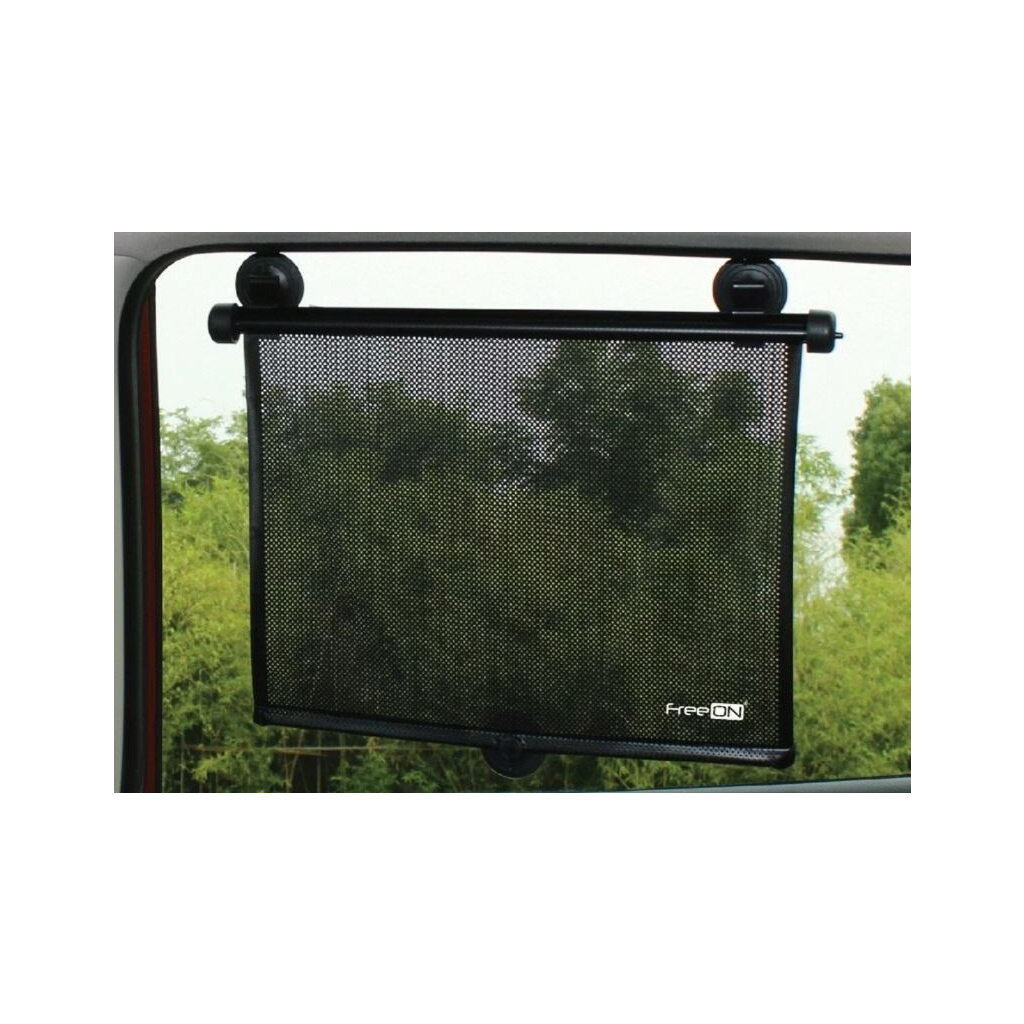 Сонцезахисний екран в автомобіль FreeON 41×50 см, black (64067) - фото 1
