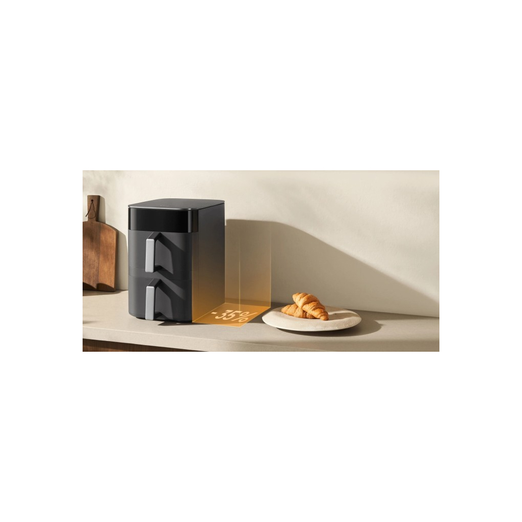 Мультипіч Xiaomi Smart Double Stack Air Fryer 12L - фото 5 Мультипіч Xiaomi Smart Double Stack Air Fryer 12L - фото 5