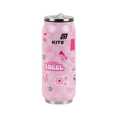 Поїльник-непроливайка Kite Angel термочашка з трубочкою, 500 мл (K25-1264-2) - фото 1