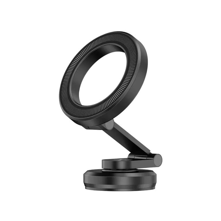 Універсальний автотримач Canyon Magnetic phone holder OnGrip 10 aluminum Black (CNS-CCHM10) - фото 3