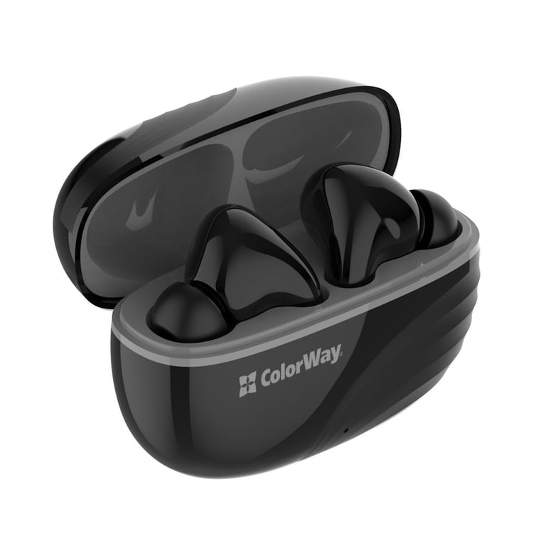Навушники ColorWay Slim TWS-5 Earbuds Black (CW-TWS5BK) - фото 2