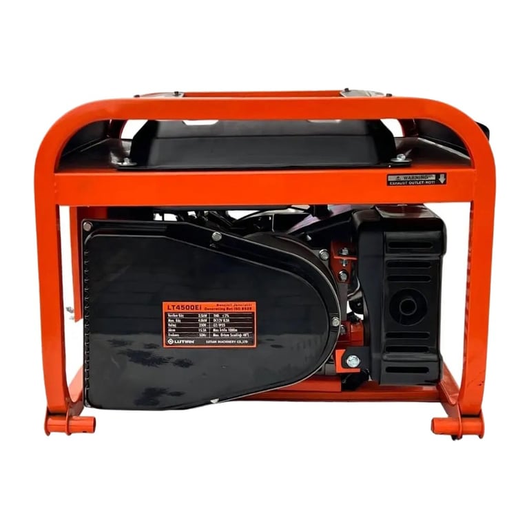 Генератор LUTIAN инверторный LT4500E, 3.5kW, 220V, 50Hz, обьем 15л, електостарт (LT4500EI) - фото 4