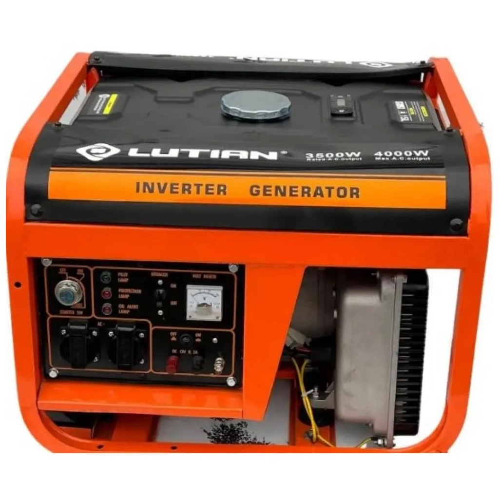 Генератор LUTIAN инверторный LT4500I, 3.5kW220V, 50Hz, обьем 15л, ручний старт (LT4500I) - фото 2 Генератор LUTIAN инверторный LT4500I, 3.5kW220V, 50Hz, обьем 15л, ручний старт (LT4500I) - фото 2