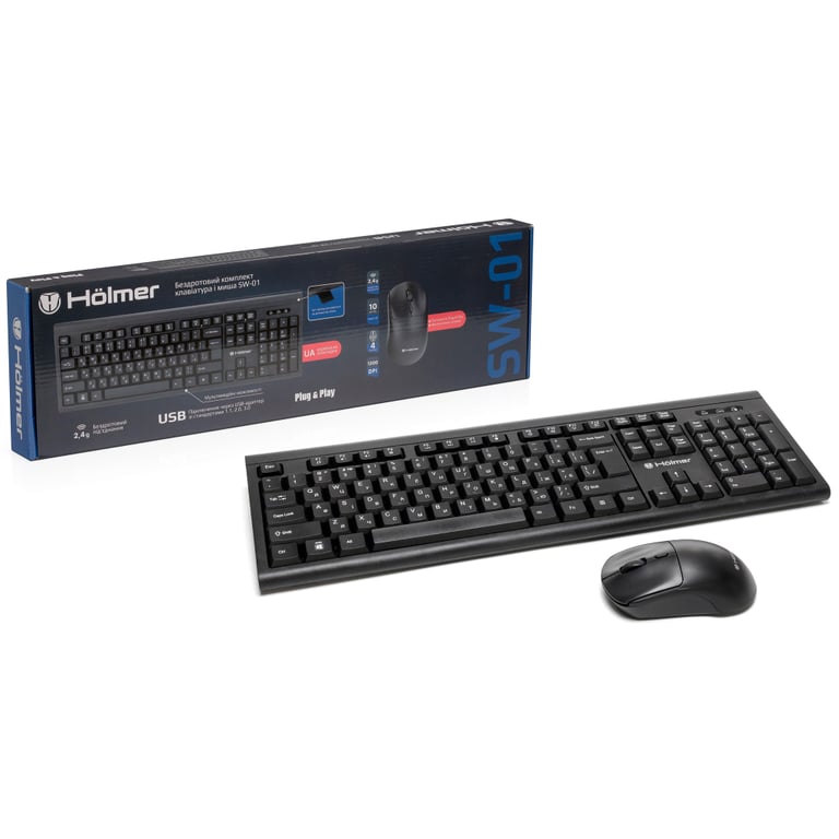 Комплект Hölmer SW-01 Wireless UA Black (SW-01) - фото 10