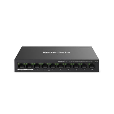 Комутатор мережевий Mercusys MS110P - фото 1