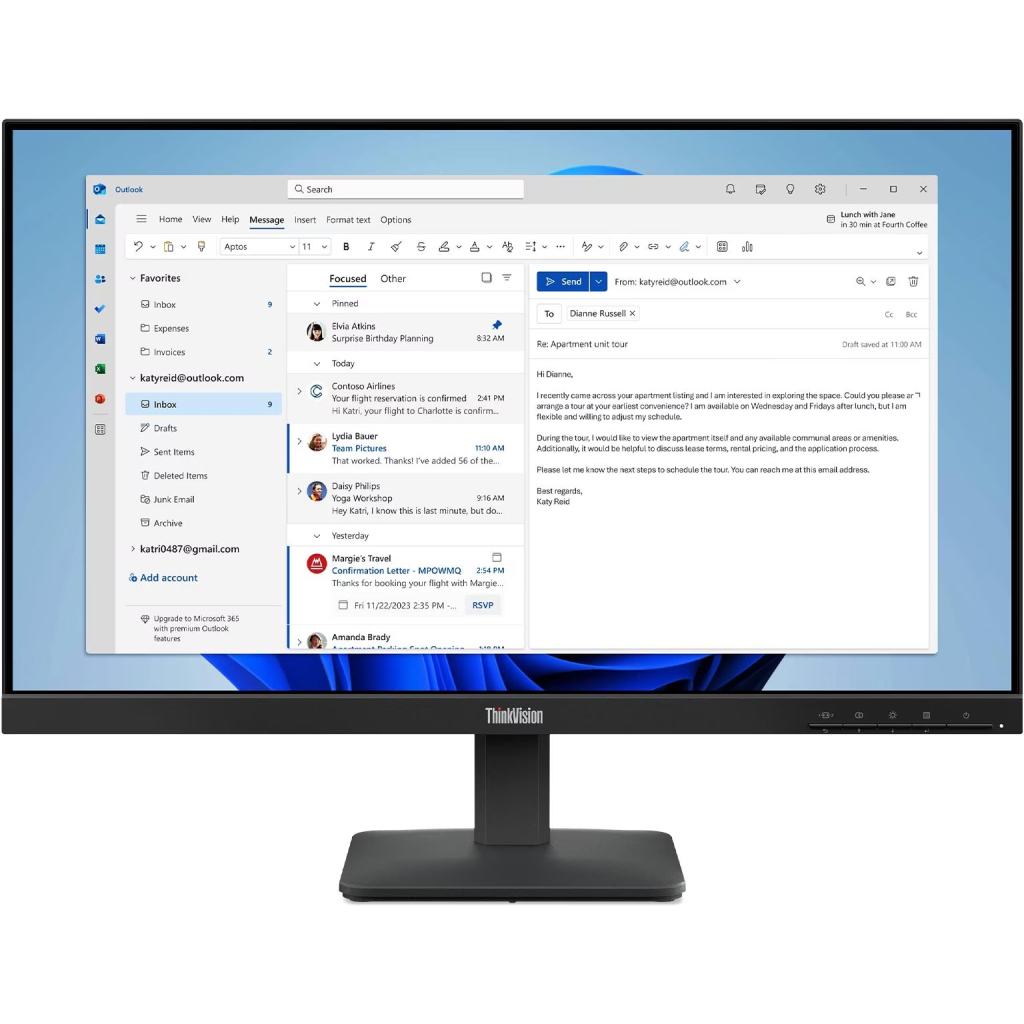 Монітор Lenovo S24-4e (64B5KAT1UA) - фото 1