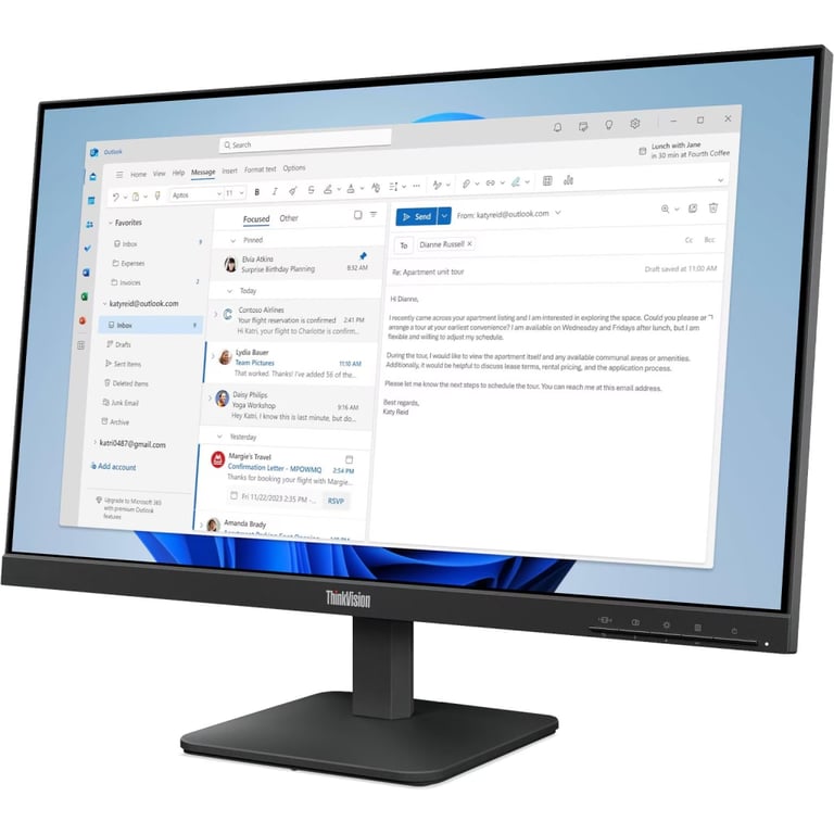 Монітор Lenovo S24-4e (64B5KAT1UA) - фото 3