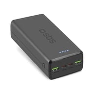 Батарея універсальна SBS 30000mAh 20W PD,QC, 2xUSB-A, 2xUSB-C Black (TTBB30000PD20K) - фото 1