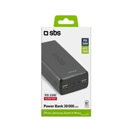 Батарея універсальна SBS 30000mAh 20W PD,QC, 2xUSB-A, 2xUSB-C Black (TTBB30000PD20K) - фото 3