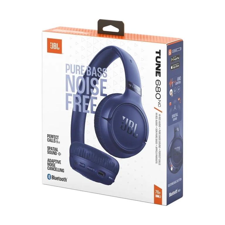 Навушники JBL Tune 680 NC Blue (JBLT680NCBLU) - фото 9