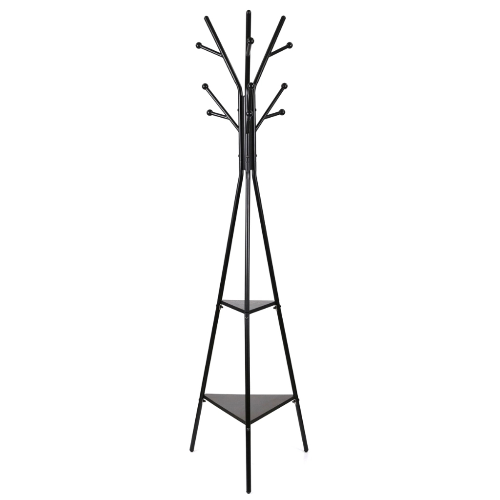 Вішалка підлогова Аклас Туя VKY-6031B 182x50 (Чорний) (00164112) - фото 1