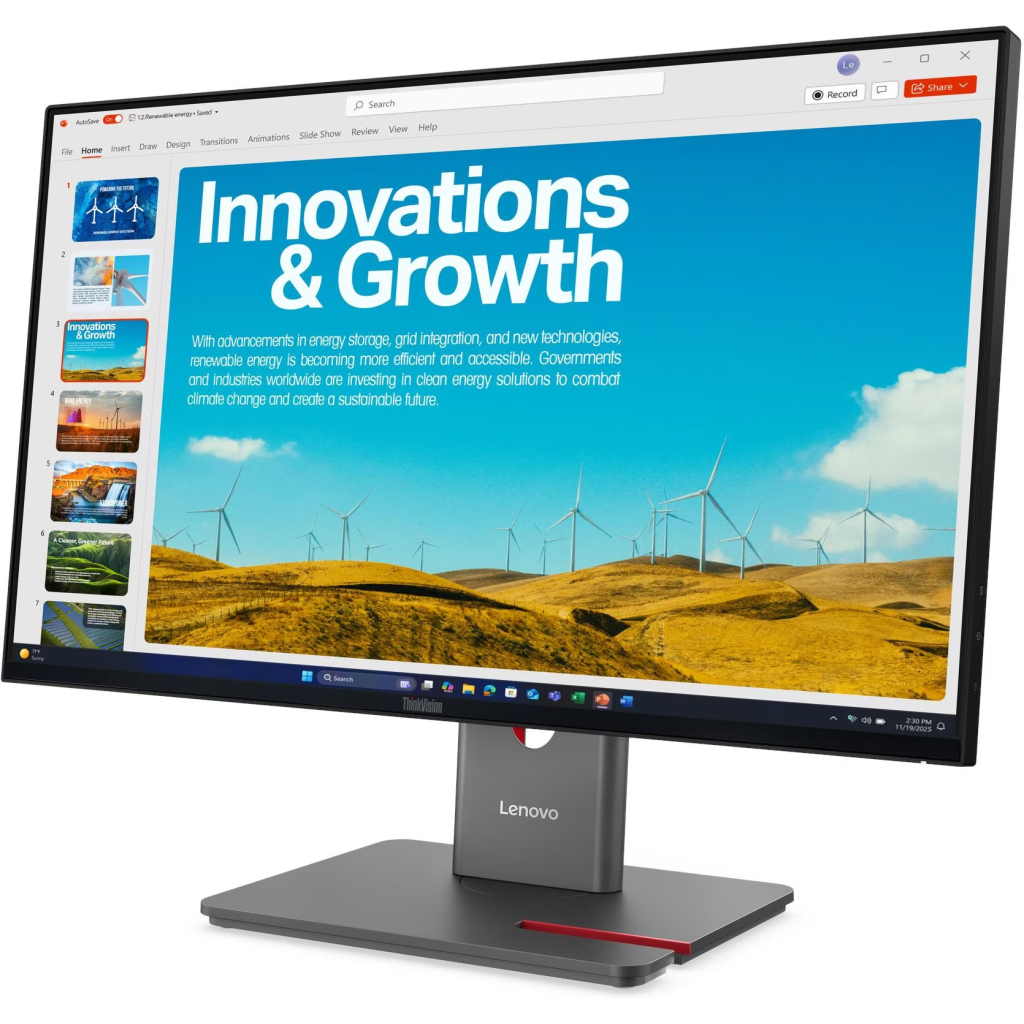 Монітор Lenovo P24QD-40 (64B1GAT1UA) - фото 3 Монітор Lenovo P24QD-40 (64B1GAT1UA) - фото 3