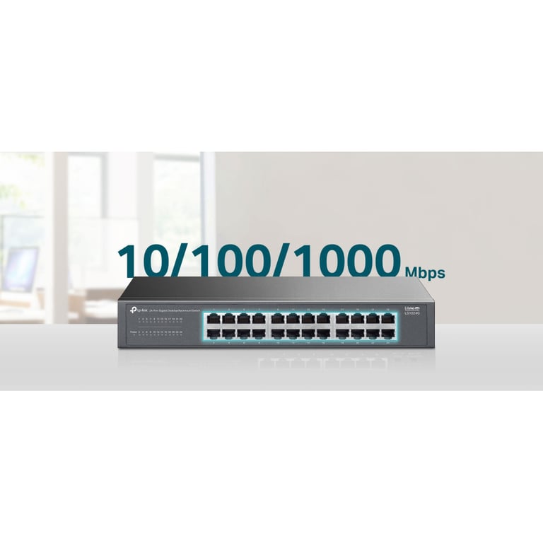 Комутатор мережевий TP-Link LS1024G - фото 8
