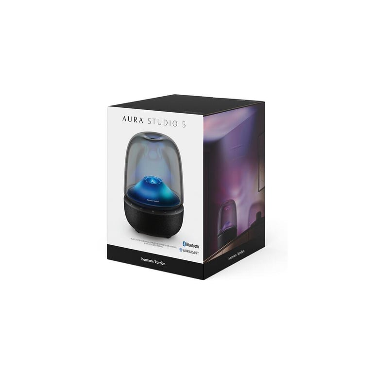 Акустична система Harman Kardon Aura Studio 5 White/Silver (HKAURAS5WFBSEP) - фото 6