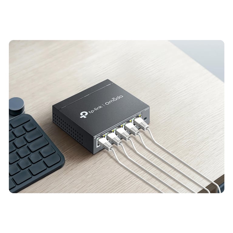 Комутатор мережевий TP-Link ES205GP - фото 7