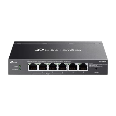 Комутатор мережевий TP-Link ES206GP - фото 1