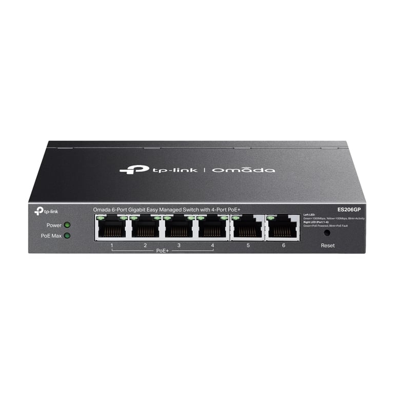 Комутатор мережевий TP-Link ES206GP - фото 1