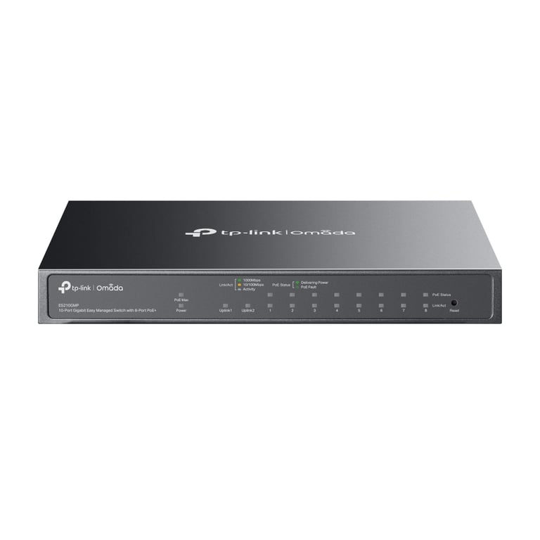 Комутатор мережевий TP-Link ES210GMP - фото 3